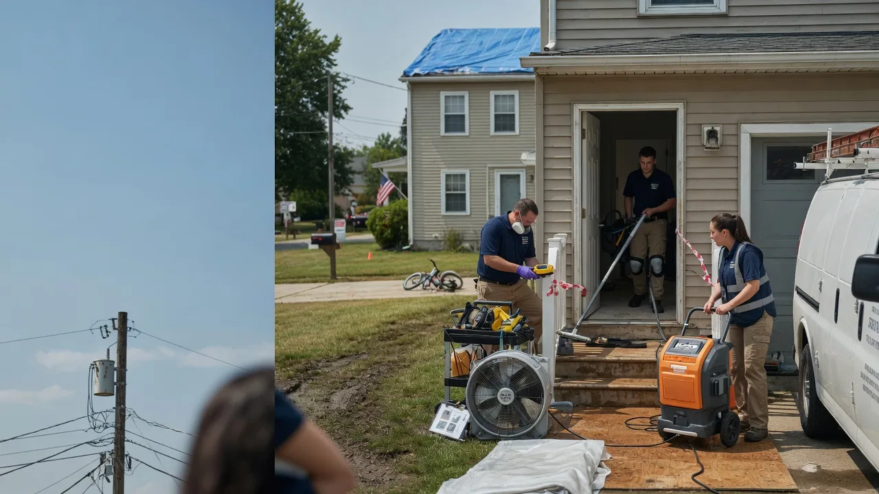 Water Damage Repair in Sulligent, AL near me